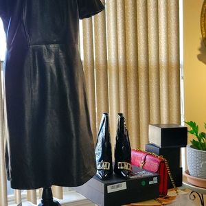 Moschino Patent leather booties